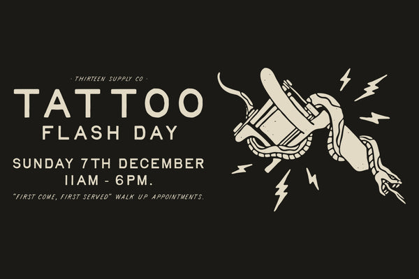 December Tattoo Flash Day 2025