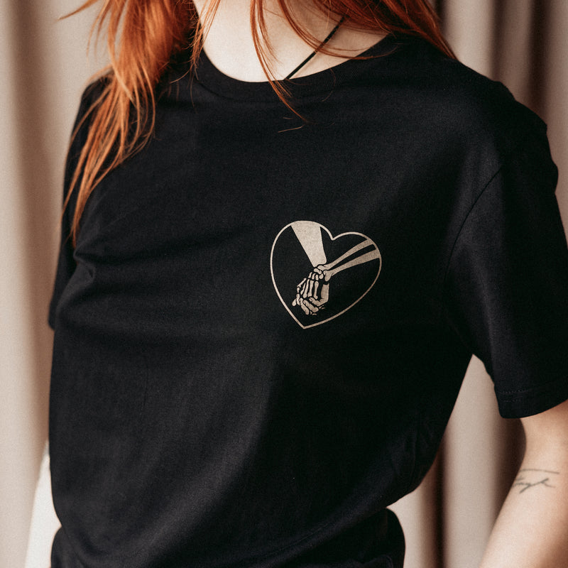 LOVE YOU TO DEATH - BLACK UNISEX T-SHIRT