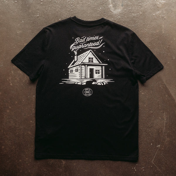 BAD TIMES - BLACK UNISEX T-SHIRT