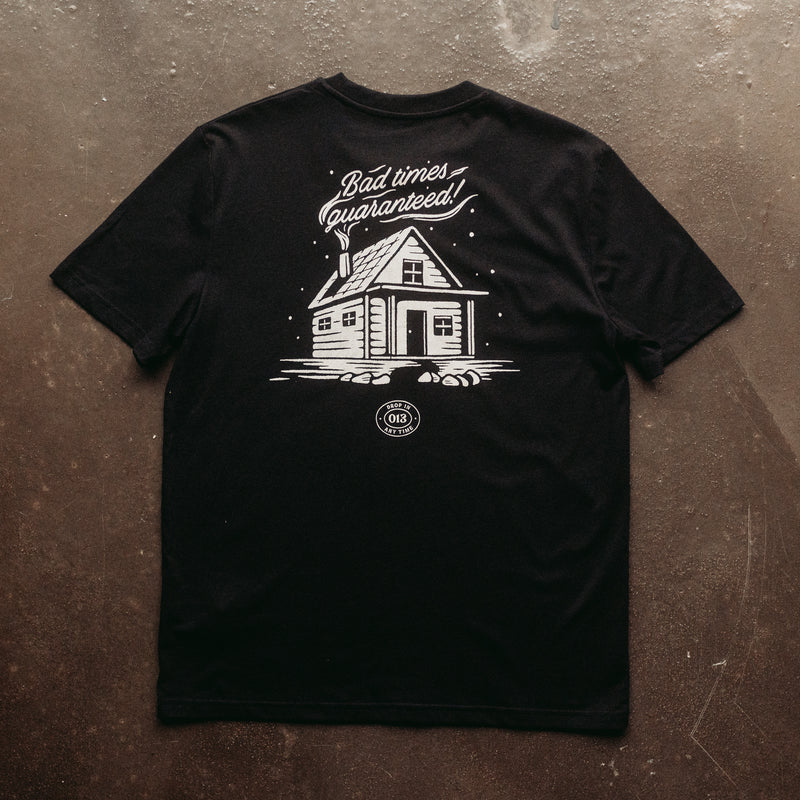 BAD TIMES - BLACK UNISEX T-SHIRT
