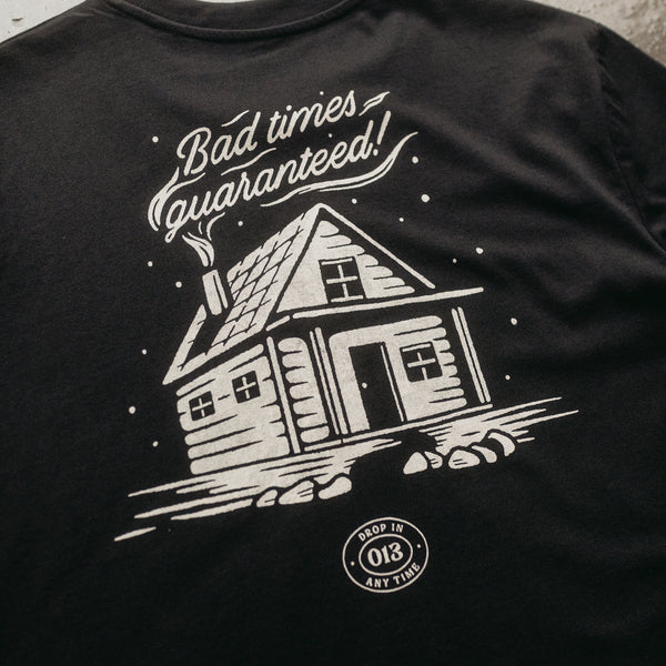 BAD TIMES - BLACK UNISEX T-SHIRT