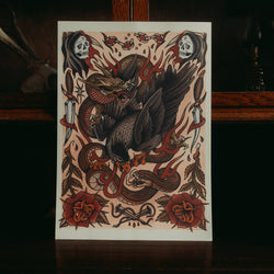 ETERNAL STRUGGLE - ART PRINT
