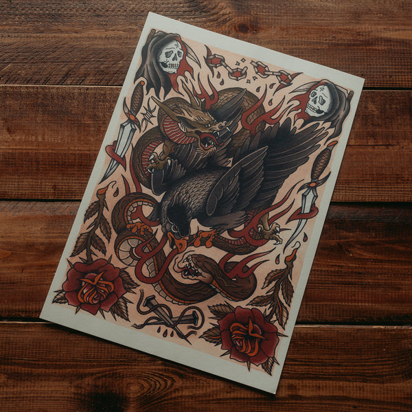 ETERNAL STRUGGLE - ART PRINT