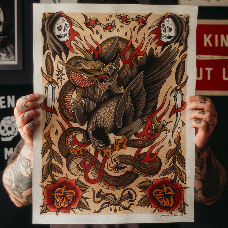 ETERNAL STRUGGLE - Giclée Art Print