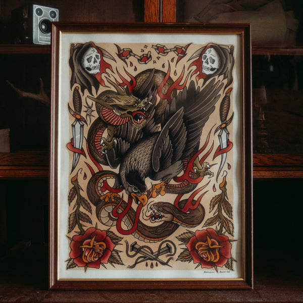 ETERNAL STRUGGLE - Giclée Art Print