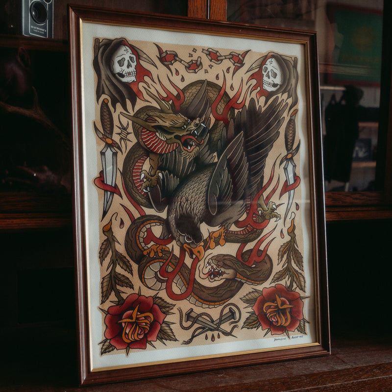 ETERNAL STRUGGLE - Giclée Art Print