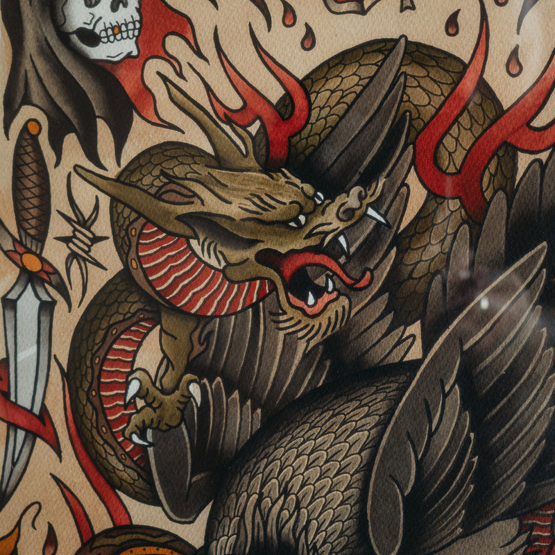 ETERNAL STRUGGLE - Giclée Art Print