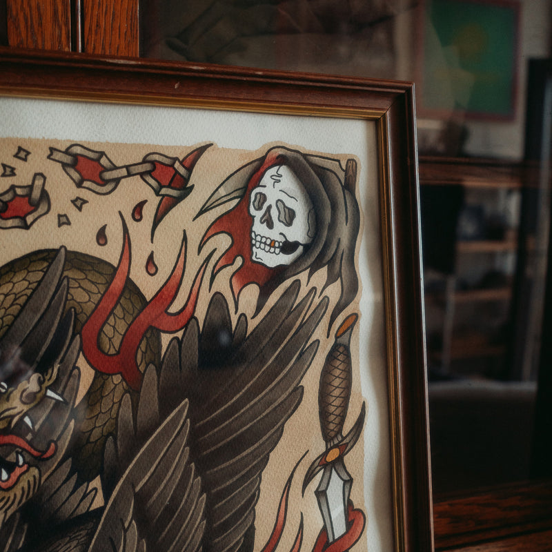 ETERNAL STRUGGLE - Giclée Art Print