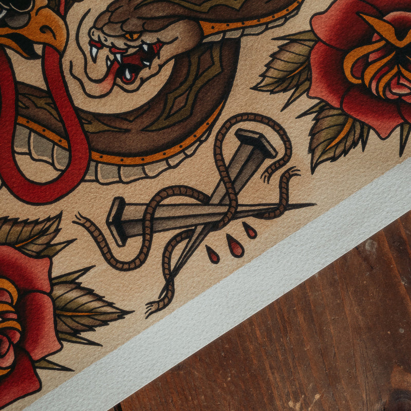 ETERNAL STRUGGLE - Giclée Art Print