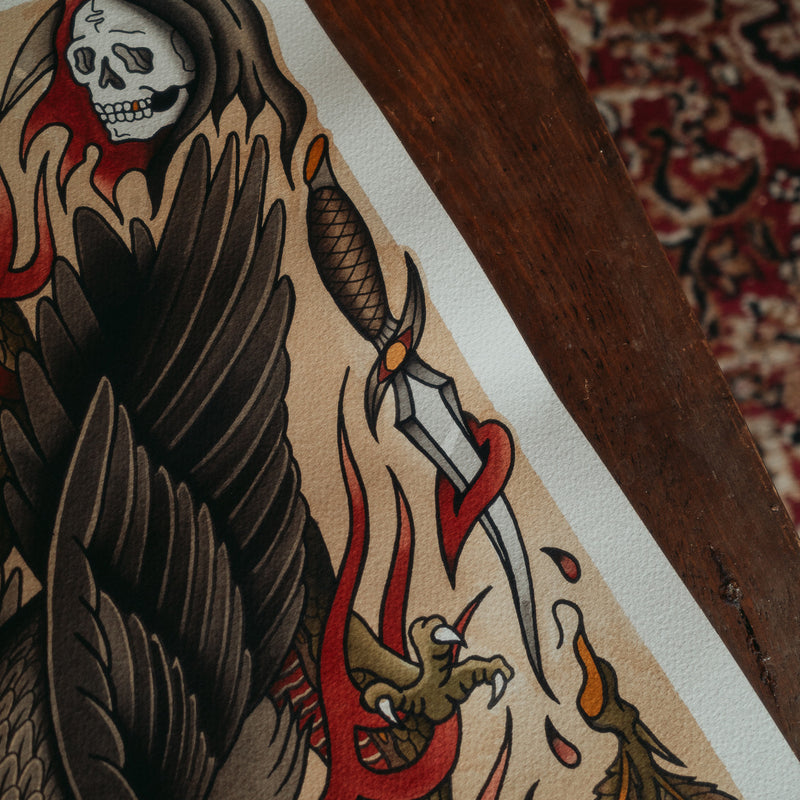 ETERNAL STRUGGLE - Giclée Art Print