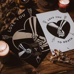LOVE YOU TO DEATH - GIFT SET (BLACK)