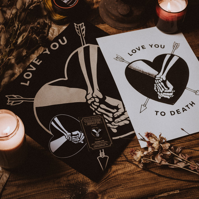 LOVE YOU TO DEATH - GIFT SET (BLACK)