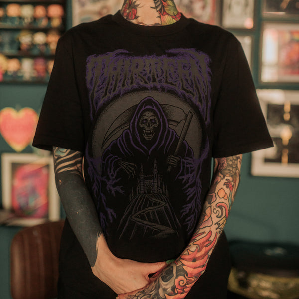 HARVESTER OF DEATH - BLACK UNISEX T-SHIRT