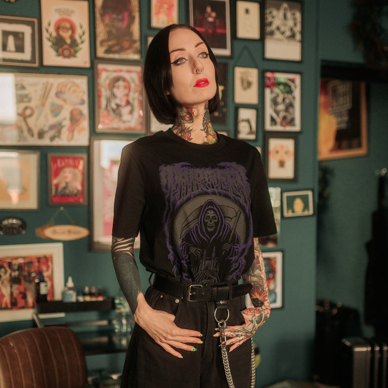 HARVESTER OF DEATH - BLACK UNISEX T-SHIRT