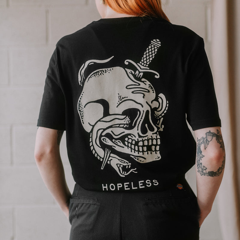 HOPELESS - BLACK UNISEX T-SHIRT