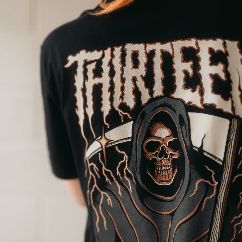 LIVING IN A NIGHTMARE - BLACK UNISEX T-SHIRT