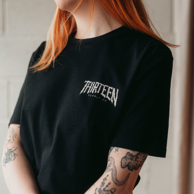 LIVING IN A NIGHTMARE - BLACK UNISEX T-SHIRT