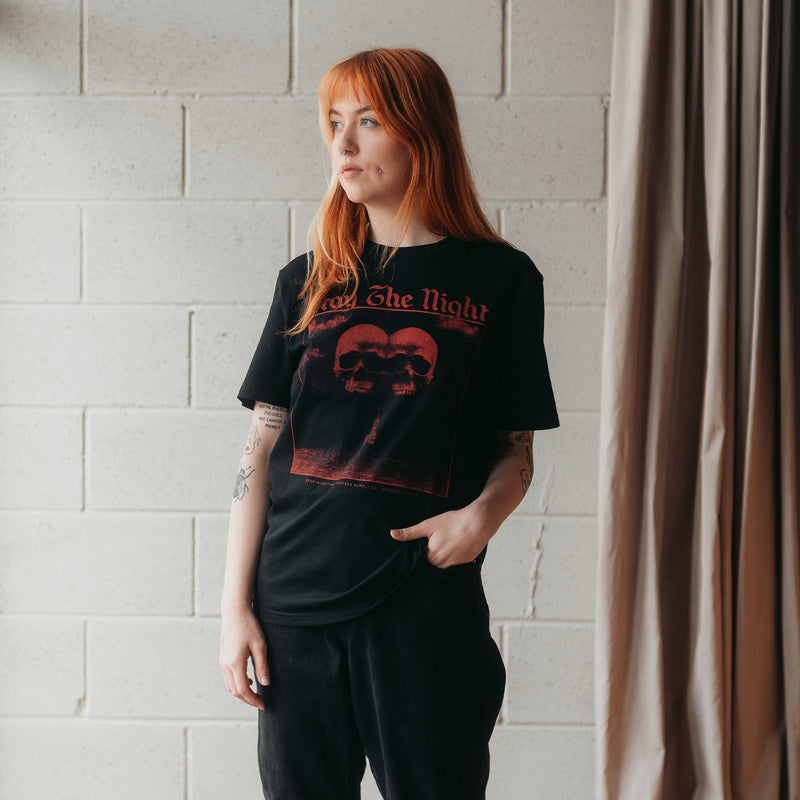 STAY THE NIGHT - BLACK UNISEX T-SHIRT