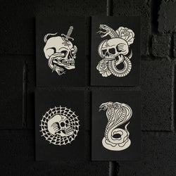 A5 SCREEN PRINTS - BUNDLE 01