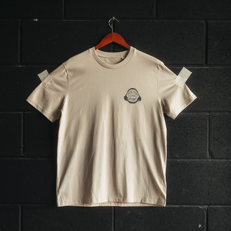 WEATHER THE STORM - OATMEAL UNISEX T-SHIRT (MISPRINT)