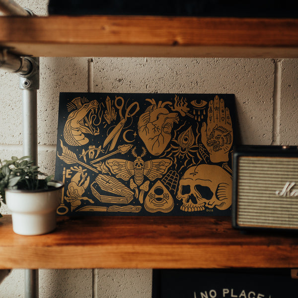 ODDITIES - A3 LIMITED SCREEN PRINT