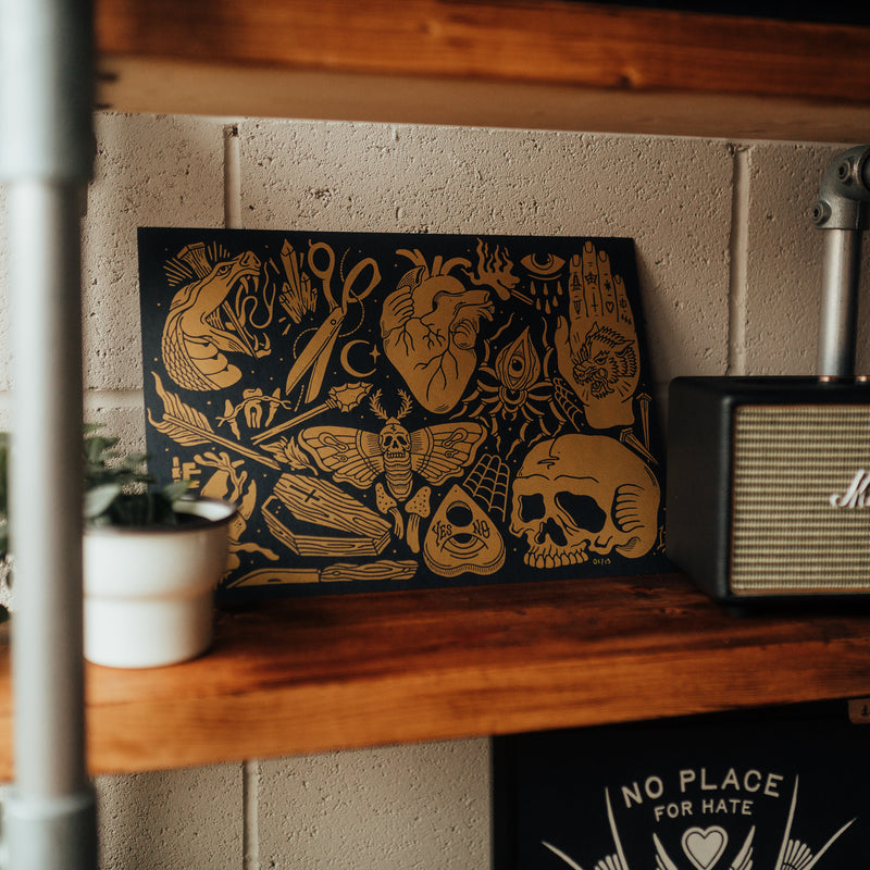 ODDITIES - A3 LIMITED SCREEN PRINT