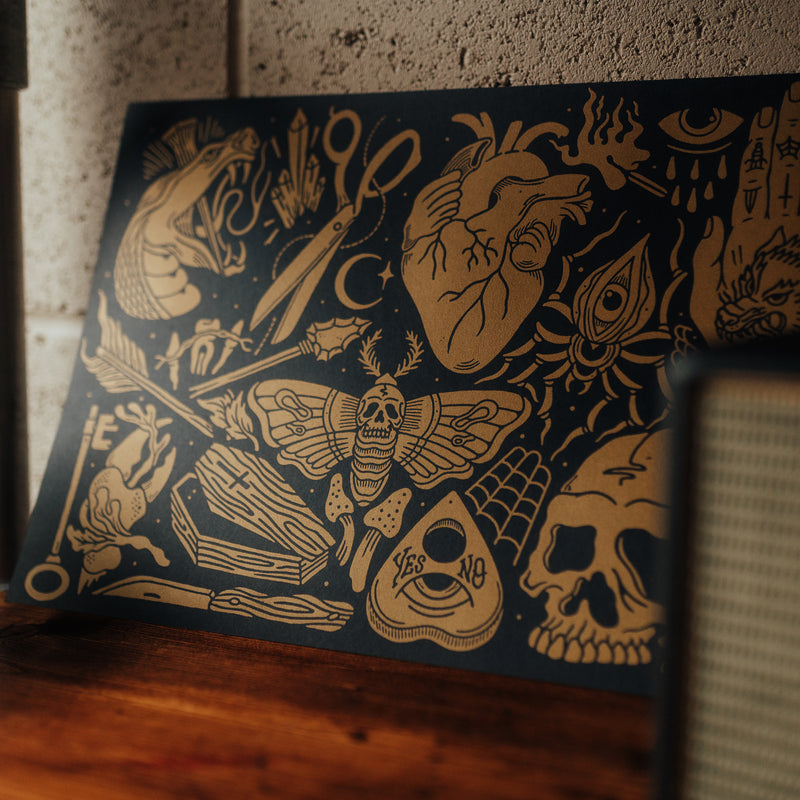 ODDITIES - A3 LIMITED SCREEN PRINT