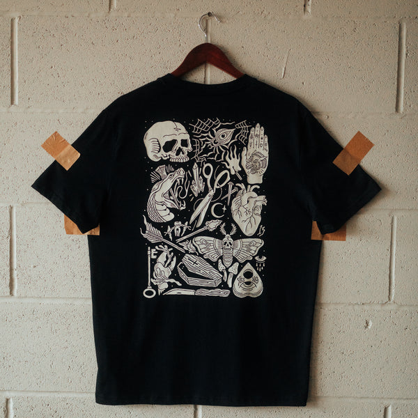 ODDITIES - BLACK UNISEX T-SHIRT