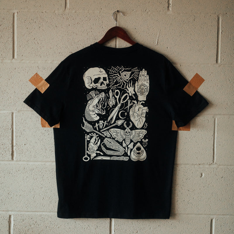 ODDITIES - BLACK UNISEX T-SHIRT