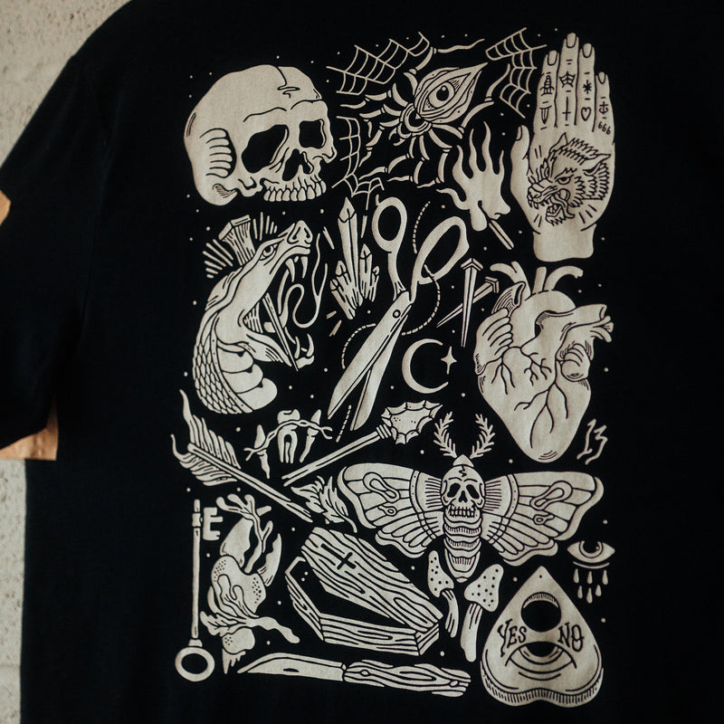 ODDITIES - BLACK UNISEX T-SHIRT