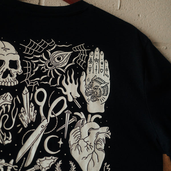 ODDITIES - BLACK UNISEX T-SHIRT