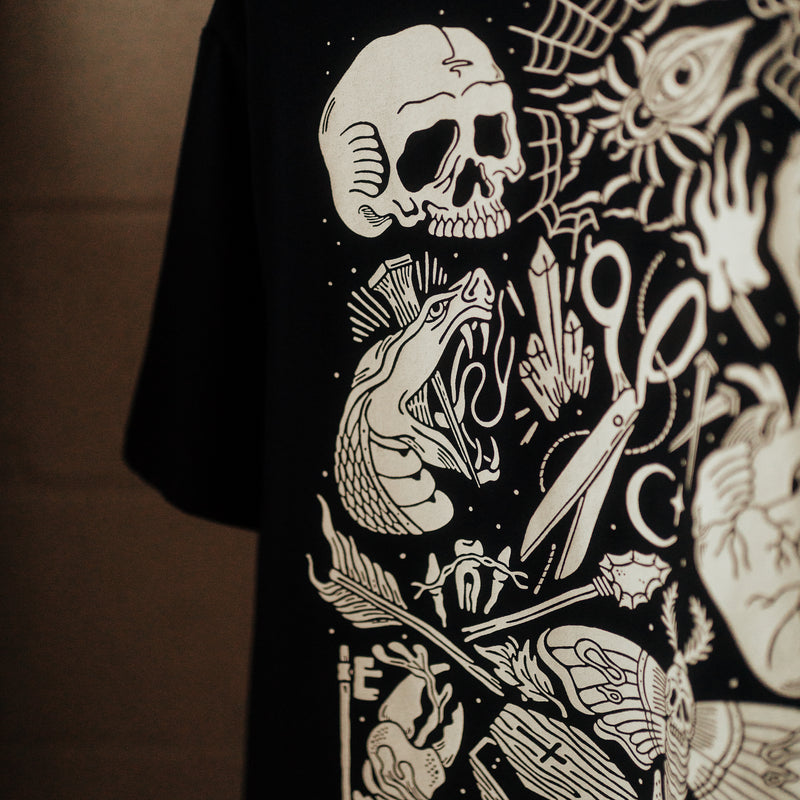 ODDITIES - BLACK UNISEX T-SHIRT