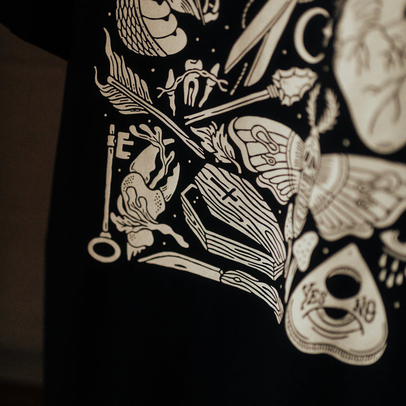 ODDITIES - BLACK UNISEX T-SHIRT