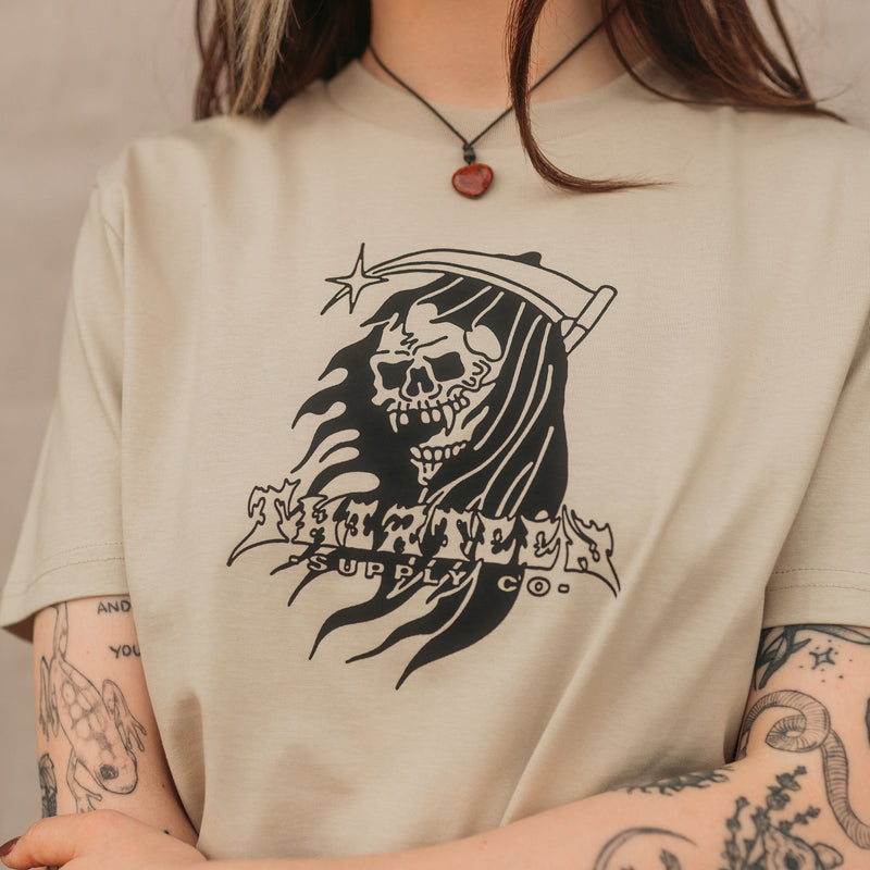 REAP WHAT YOU SOW - OATMEAL UNISEX T-SHIRT