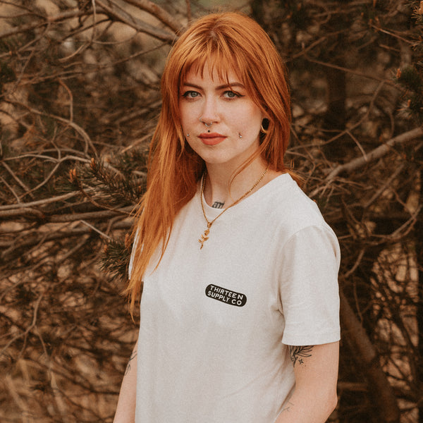 SKATE TRIPTYCH - OFF WHITE UNISEX T-SHIRT