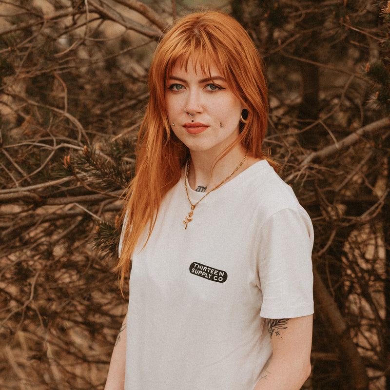 SKATE TRIPTYCH - OFF WHITE UNISEX T-SHIRT