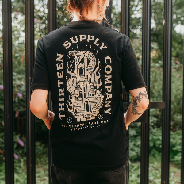 THIS FIRE BURNS - BLACK UNISEX T-SHIRT