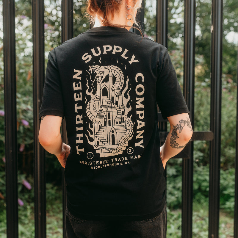 THIS FIRE BURNS - BLACK UNISEX T-SHIRT