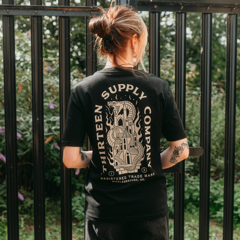 THIS FIRE BURNS - BLACK UNISEX T-SHIRT