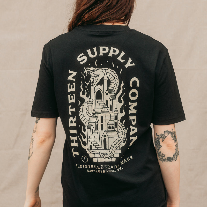THIS FIRE BURNS - BLACK UNISEX T-SHIRT