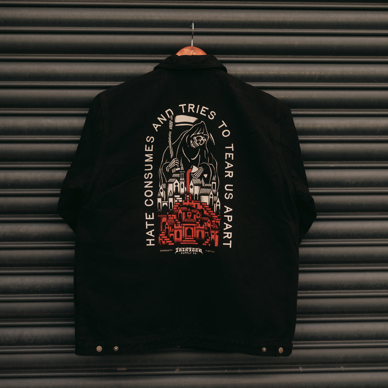 TORN APART - HEAVY DUCK CANVAS JACKET