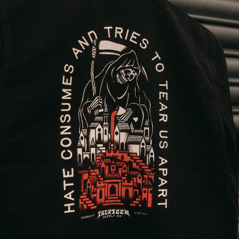 TORN APART - HEAVY DUCK CANVAS JACKET