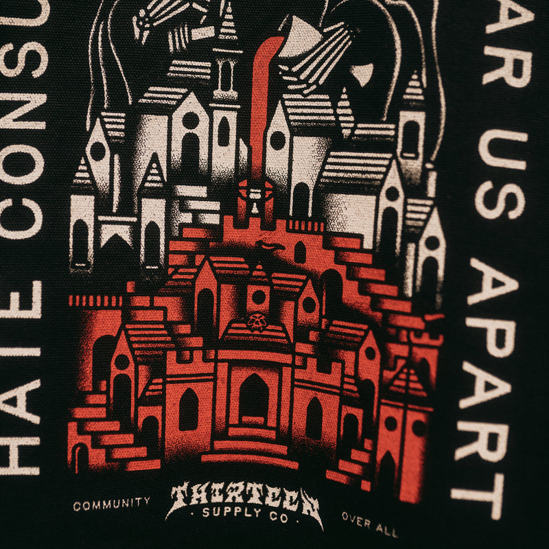 TORN APART - HEAVY DUCK CANVAS JACKET