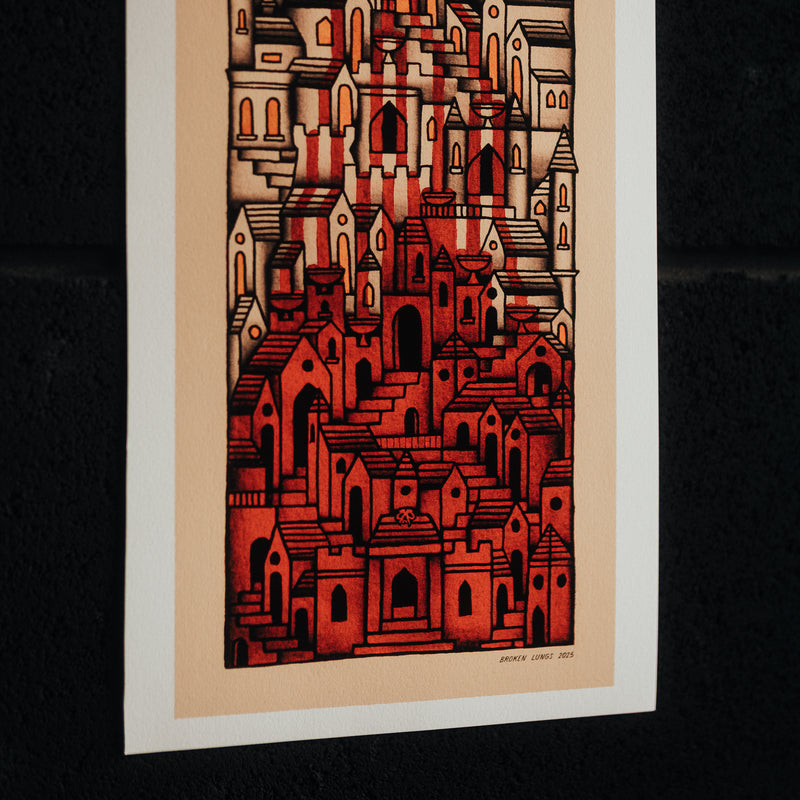 TORN APART - Giclée Art Print