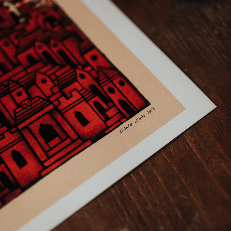 TORN APART - Giclée Art Print