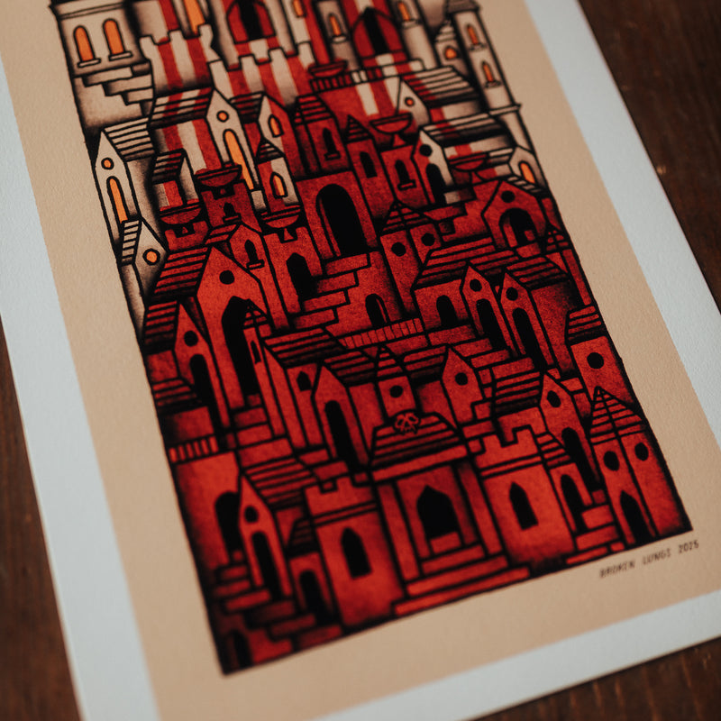 TORN APART - Giclée Art Print