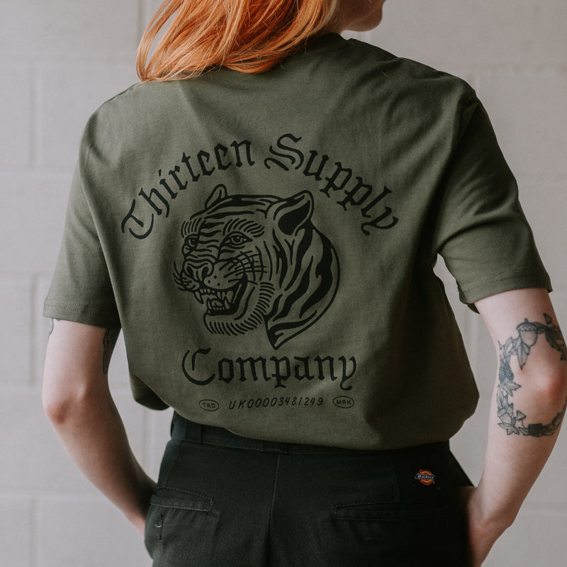 WANDERER - KHAKI UNISEX T-SHIRT
