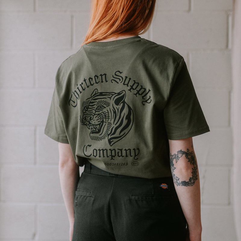 WANDERER - KHAKI UNISEX T-SHIRT