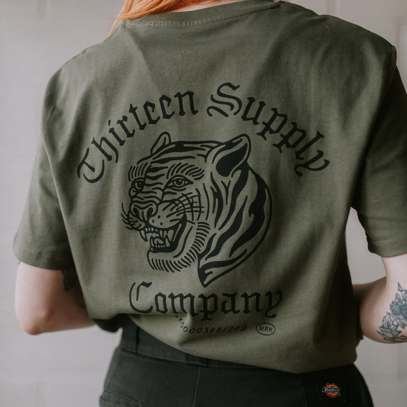 WANDERER - KHAKI UNISEX T-SHIRT