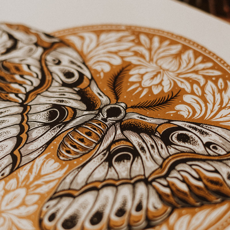 ATTACUS ATLAS - A3 SCREEN PRINT